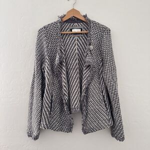 Angel Of The North Anthropologie Womens XL Sweater Cardigan Tipperary Fringe